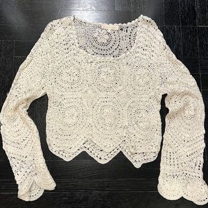 LoveShackFancy Crochet Top